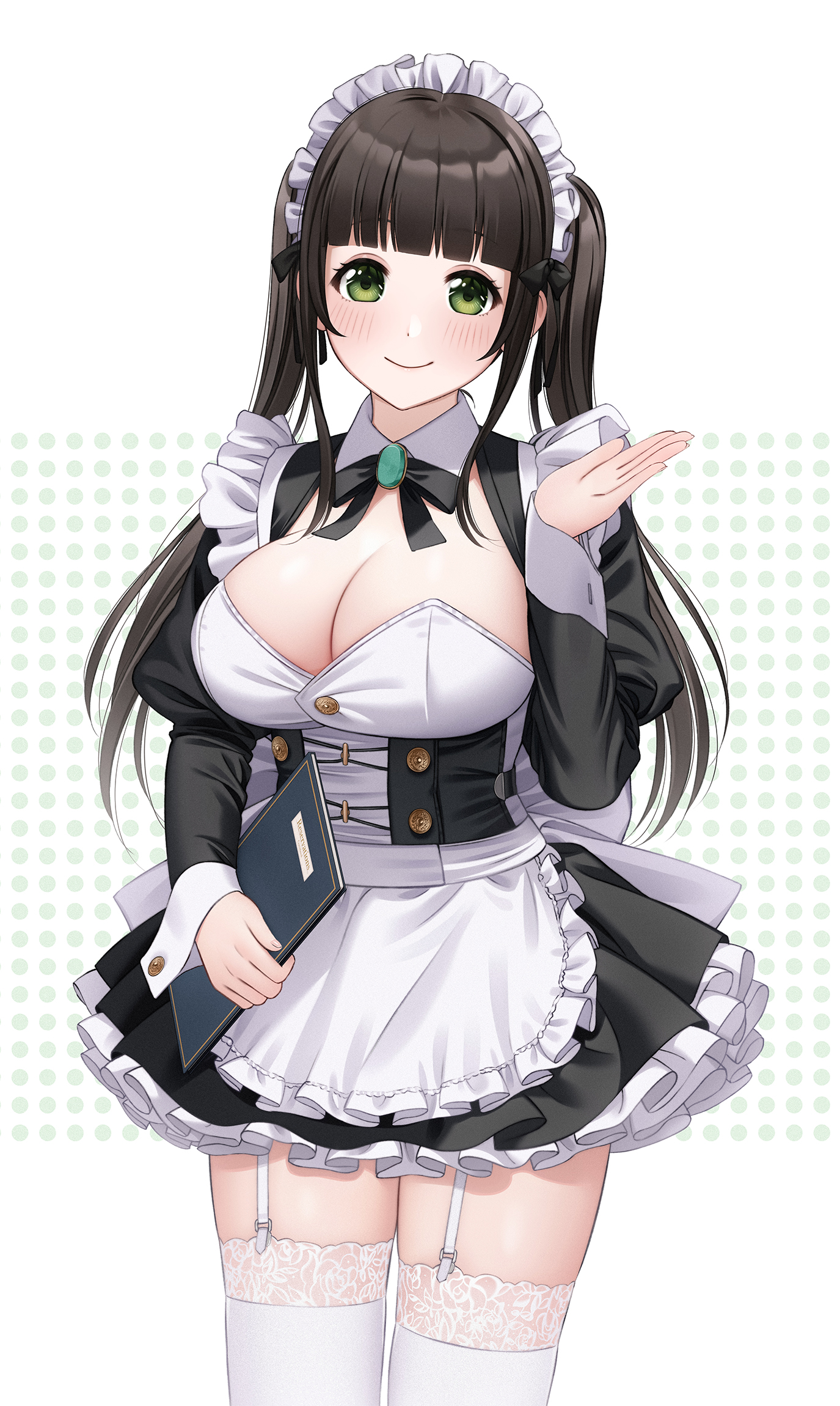 Utamo Utautamomo Gochuumon Wa Usagi Desu Ka Ujimatsu Chiya Maid No Bra Stockings Thighhighs